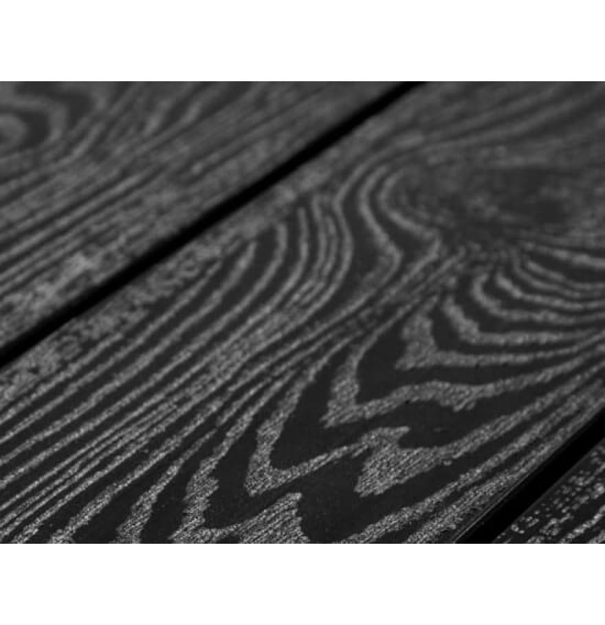 Террасная Доска ДПК SaveWood Standard-Plus Carpinus (T) черный 6 пог.м.